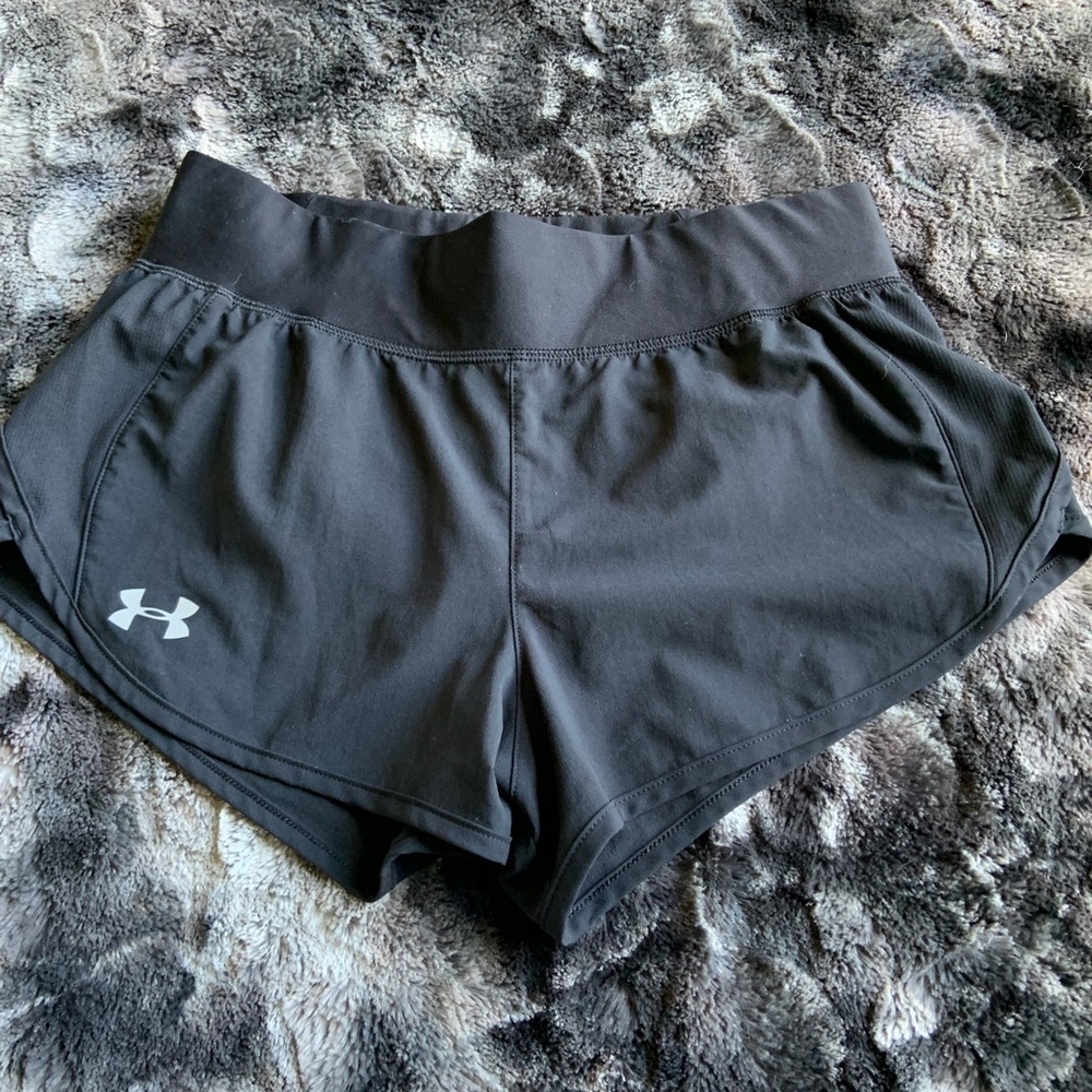 Under Amour Black Running Shorts